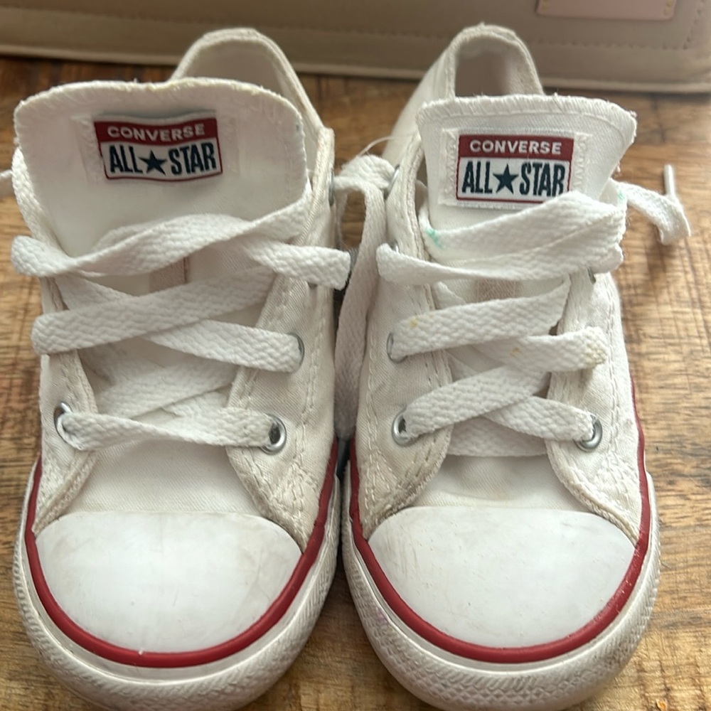 White toddler converse